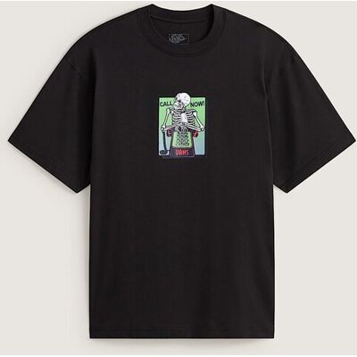 Vans ανδρικό T-shirt Classic Fit "Call Now" - VN0010G0BLK1 Μαύρο M Vans ανδρικό T-shirt Classic Fit "Call Now" - VN0010G0BLK1 Μαύρο M