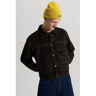 Vans ανδρικό denim jacket "Check 5" - VN000UB4HTP1 Καφέ Σκούρο S Vans ανδρικό denim jacket "Check 5" - VN000UB4HTP1 Καφέ Σκούρο S