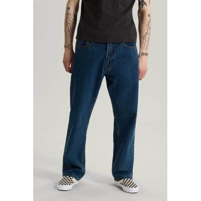 Vans ανδρικό τζιν παντελόνι πεντάτσεπο Straight Fit "Check-5" - VN0010DTAHU1 Denim Blue 29 Vans ανδρικό τζιν παντελόνι πεντάτσεπο Straight Fit "Check-5" - VN0010DTAHU1 Denim Blue 29