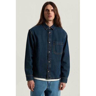 Vans ανδρικό πουκάμισο denim με τσέπη "Martinez" - VN000X93HT81 Denim Blue M Vans ανδρικό πουκάμισο denim με τσέπη "Martinez" - VN000X93HT81 Denim Blue M