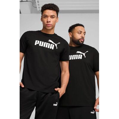 Puma ανδρικό T-shirt με logo print Regular Fit "ESS No. 1" - 682532 Μαύρο L Puma ανδρικό T-shirt με logo print Regular Fit "ESS No. 1" - 682532 Μαύρο L