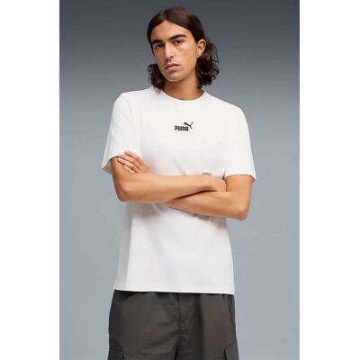 Puma ανδρικό T-shirt με λογότυπο Regular Fit "Essential Small No. 1" - 692912 Λευκό L Puma ανδρικό T-shirt με λογότυπο Regular Fit "Essential Small No. 1" - 692912 Λευκό L
