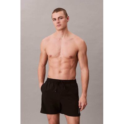 Calvin Klein ανδρικό μαγιό σορτς medium με λογότυπο στο πλάι - LV00N61037 Μαύρο XL Calvin Klein ανδρικό μαγιό σορτς medium με λογότυπο στο πλάι - LV00N61037 Μαύρο XL