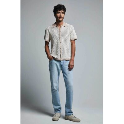 Lee® ανδρικό τζιν παντελόνι Regular Straight Fit "West" - 112358052 Denim Blue Ανοιχτό 36W 32L Lee® ανδρικό τζιν παντελόνι Regular Straight Fit "West" - 112358052 Denim Blue Ανοιχτό 36W 32L