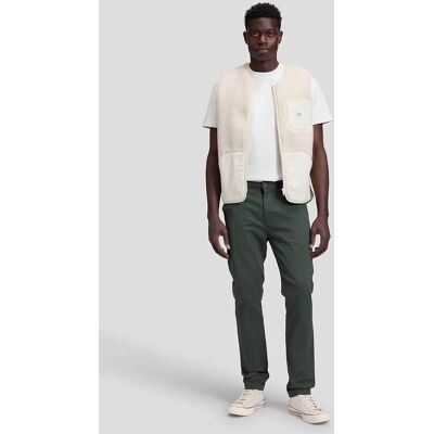 Lee® ανδρικό παντελόνι chino Slim Straight Fit - 112386537 Χακί 32W 34L Lee® ανδρικό παντελόνι chino Slim Straight Fit - 112386537 Χακί 32W 34L