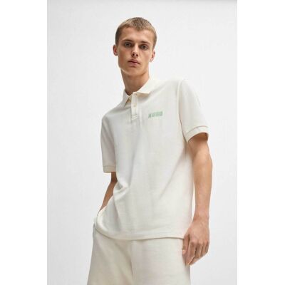 Hugo Boss ανδρική μπλούζα polo με logo print Regular Fit - 50516651 Λευκό XXL Hugo Boss ανδρική μπλούζα polo με logo print Regular Fit - 50516651 Λευκό XXL