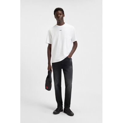 Hugo Boss ανδρικό τζιν παντελόνι πεντάτσεπο με logo patch "634" - 50517492 Ανθρακί 34W 34L Hugo Boss ανδρικό τζιν παντελόνι πεντάτσεπο με logo patch "634" - 50517492 Ανθρακί 34W 34L