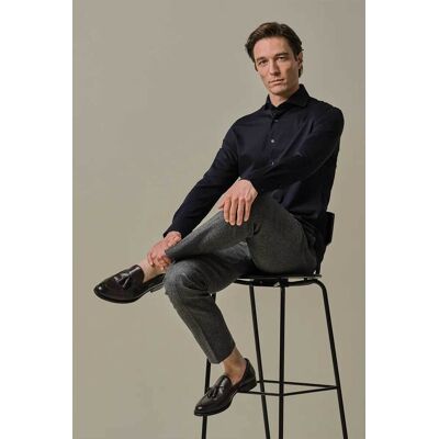 Profuomo ανδρικό πουκάμισο μονόχρωμο Slim Fit - PP2H00008C Μπλε Σκούρο 44 Profuomo ανδρικό πουκάμισο μονόχρωμο Slim Fit - PP2H00008C Μπλε Σκούρο 44