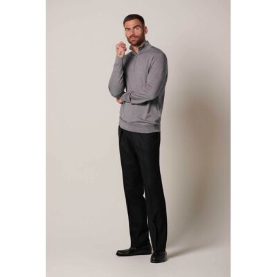 Profuomo ανδρικό παντελόνι chino flannel Relaxed Fit - PPXQ30008C Μαύρο 50 Profuomo ανδρικό παντελόνι chino flannel Relaxed Fit - PPXQ30008C Μαύρο 50