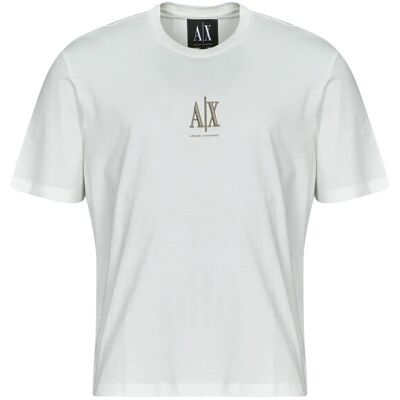 Giorgio Armani Exchange ανδρικό T-shirt μονόχρωμο με λογότυπο Regular Fit - XM000363AF12308 Λευκό XXL Giorgio Armani Exchange ανδρικό T-shirt μονόχρωμο με λογότυπο Regular Fit - XM000363AF12308 Λευκό XXL