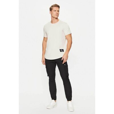 Calvin Klein Jeans ανδρικό παντελόνι cargo μονόχρωμο Skinny Fit - J30J327614 Μαύρο 30 Calvin Klein Jeans ανδρικό παντελόνι cargo μονόχρωμο Skinny Fit - J30J327614 Μαύρο 30