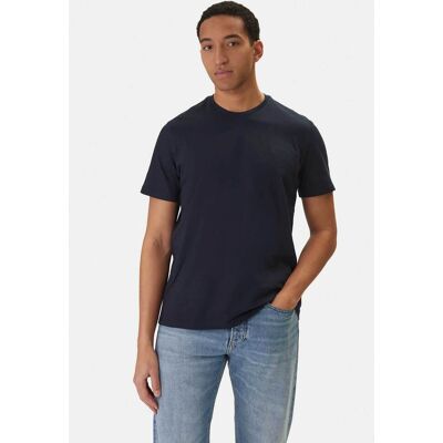 Calvin Klein Jeans ανδρικό T-shirt μονόχρωμο με λογότυπο Regular Fit - LV04RD254G Σκούρο Μπλε L Calvin Klein Jeans ανδρικό T-shirt μονόχρωμο με λογότυπο Regular Fit - LV04RD254G Σκούρο Μπλε L