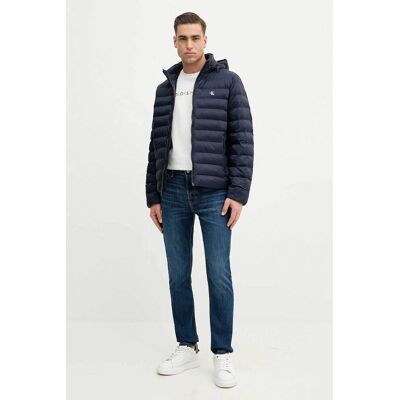 Calvin Klein Jeans ανδρικό τζιν παντελόνι πεντάτσεπο Tapered Fit - LV04RE779G Denim Blue Σκούρο 36W 34L Calvin Klein Jeans ανδρικό τζιν παντελόνι πεντάτσεπο Tapered Fit - LV04RE779G Denim Blue Σκούρο 36W 34L