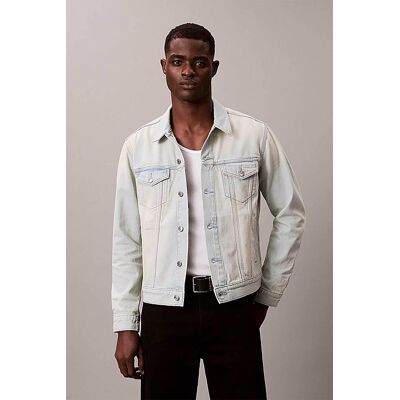 Calvin Klein Jeans ανδρικό denim jacket Regular Fit "Classic Trucker" - LV04RE764G Denim Blue Ανοιχτό M Calvin Klein Jeans ανδρικό denim jacket Regular Fit "Classic Trucker" - LV04RE764G Denim Blue Ανοιχτό M