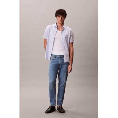 Calvin Klein Jeans ανδρικό τζιν παντελόνι πεντάτσεπο Tapered Fit "Classic" - LV04RF949G Denim Blue 36W 32L Calvin Klein Jeans ανδρικό τζιν παντελόνι πεντάτσεπο Tapered Fit "Classic" - LV04RF949G Denim Blue 36W 32L