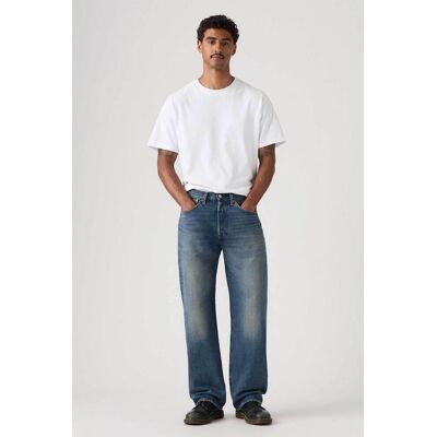 Levi's® ανδρικό τζιν παντελόνι πεντάτσεπο Loose Straight Fit "501®" - 0057U0007 Denim Blue 33W 32L Levi's® ανδρικό τζιν παντελόνι πεντάτσεπο Loose Straight Fit "501®" - 0057U0007 Denim Blue 33W 32L