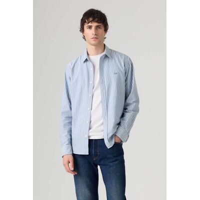 Levi's® ανδρικό πουκάμισο Oxford με ριγέ σχέδιο Standard Fit "Battery Housemark" - 0085A0003 Μπλε Ανοιχτό XXL Levi's® ανδρικό πουκάμισο Oxford με ριγέ σχέδιο Standard Fit "Battery Housemark" - 0085A0003 Μπλε Ανοιχτό XXL