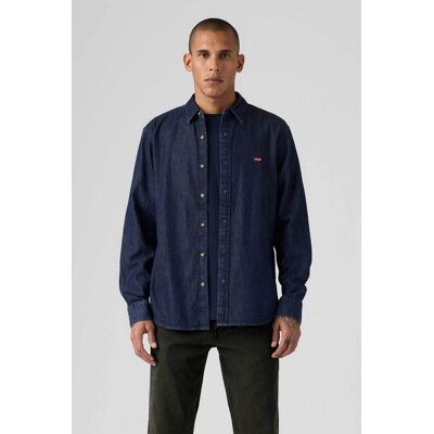 Levi's® ανδρικό denim πουκάμισο Standard Fit "Battery Housemark" - 0085A0001 Denim Blue Σκούρο L Levi's® ανδρικό denim πουκάμισο Standard Fit "Battery Housemark" - 0085A0001 Denim Blue Σκούρο L