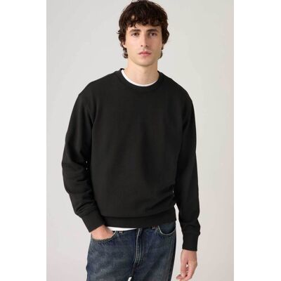 Levi's® ανδρική μπλούζα φούτερ με λογότυπο Standard Fit "Original Housemark" - 359090080 Μαύρο XXL Levi's® ανδρική μπλούζα φούτερ με λογότυπο Standard Fit "Original Housemark" - 359090080 Μαύρο XXL