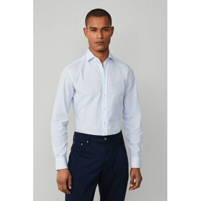 Hackett ανδρικό πουκάμισο με μικροσχέδιο Tailored Fit - HM3010355 Μπλε Ανοιχτό L Hackett ανδρικό πουκάμισο με μικροσχέδιο Tailored Fit - HM3010355 Μπλε Ανοιχτό L