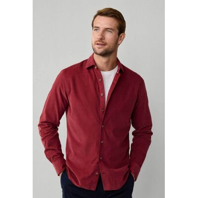 Hackett ανδρικό κοτλέ πουκάμισο Tailored Fit - HM3010412 Κόκκινο Indian M Hackett ανδρικό κοτλέ πουκάμισο Tailored Fit - HM3010412 Κόκκινο Indian M