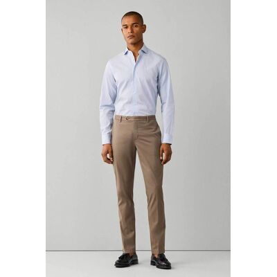 Hackett ανδρικό παντελόνι chino Slim Fit - HM2100147R Καφέ Ανοιχτό 36 Hackett ανδρικό παντελόνι chino Slim Fit - HM2100147R Καφέ Ανοιχτό 36