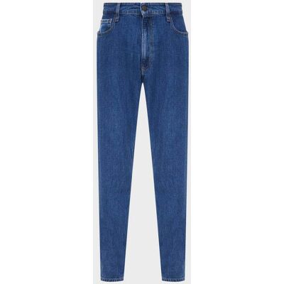Calvin Klein ανδρικό τζιν παντελόνι πεντάτσεπο Tapered Fit - K10K113641 Denim Blue 30 Calvin Klein ανδρικό τζιν παντελόνι πεντάτσεπο Tapered Fit - K10K113641 Denim Blue 30