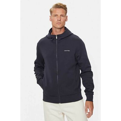 Calvin Klein ανδρική ζακέτα φούτερ με κουκούλα Regular Fit - K10K112752 Μπλε Σκούρο 3XL Calvin Klein ανδρική ζακέτα φούτερ με κουκούλα Regular Fit - K10K112752 Μπλε Σκούρο 3XL