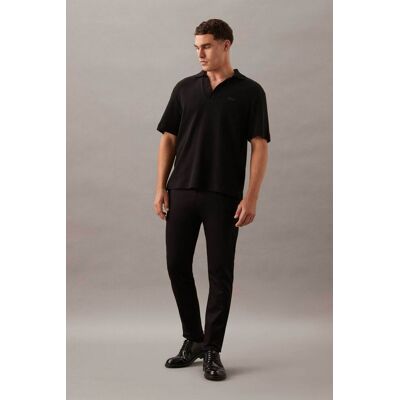 Calvin Klein ανδρικό παντελόνι chino stretch σατέν Tapered Fit - K10K113423 Μαύρο 32 Calvin Klein ανδρικό παντελόνι chino stretch σατέν Tapered Fit - K10K113423 Μαύρο 32
