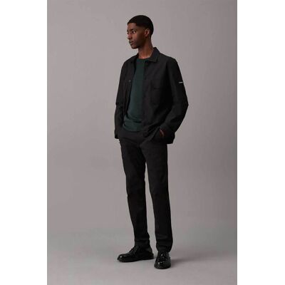 Calvin Klein ανδρικό παντελόνι chino stretch σατέν Slim Fit - K10K113429 Μαύρο 32 Calvin Klein ανδρικό παντελόνι chino stretch σατέν Slim Fit - K10K113429 Μαύρο 32