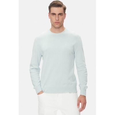 Calvin Klein ανδρικό πουλόβερ μονόχρωμο Regular Fit - LV040BM343 Βεραμάν Ανοιχτό L Calvin Klein ανδρικό πουλόβερ μονόχρωμο Regular Fit - LV040BM343 Βεραμάν Ανοιχτό L