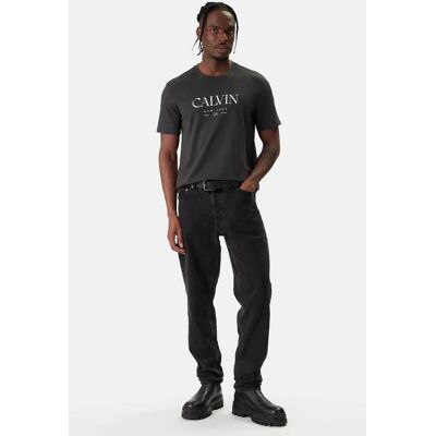 Calvin Klein ανδρικό T-shirt με logo print Regular Fit - LV04RE807G Ανθρακί S Calvin Klein ανδρικό T-shirt με logo print Regular Fit - LV04RE807G Ανθρακί S