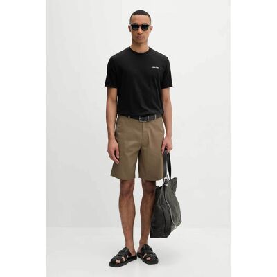 Calvin Klein ανδρική βερμούδα chinos - LV04LB600G Μπεζ 32 Calvin Klein ανδρική βερμούδα chinos - LV04LB600G Μπεζ 32