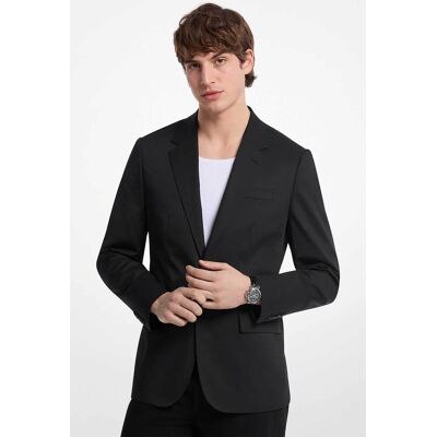 Michael Kors ανδρικό σακάκι με τεχνολογία COOLMAX® Slim fit - CT5100THVS Μαύρο 42 Michael Kors ανδρικό σακάκι με τεχνολογία COOLMAX® Slim fit - CT5100THVS Μαύρο 42