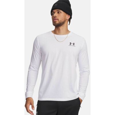 Under Armour ανδρική μακρυμάνικη μπλούζα "Left Chest" - 1329585 Λευκό M Under Armour ανδρική μακρυμάνικη μπλούζα "Left Chest" - 1329585 Λευκό M
