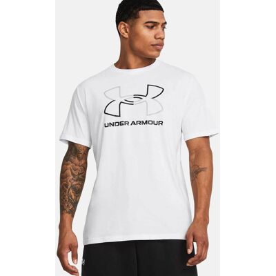 Under Armour ανδρικό T-shirt "Foundation" - 1382915 Λευκό M Under Armour ανδρικό T-shirt "Foundation" - 1382915 Λευκό M