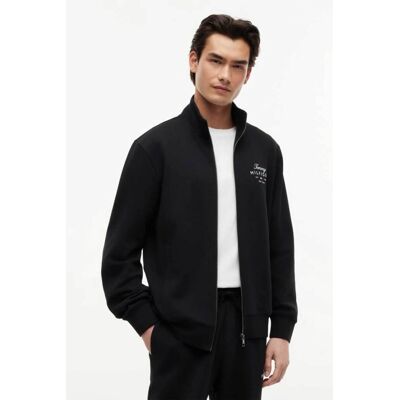 Tommy Hilfiger ανδρική ζακέτα φούτερ με ψηλό λαιμό και λογότυπο Regular Fit - MW0MW43219 Μαύρο XXL Tommy Hilfiger ανδρική ζακέτα φούτερ με ψηλό λαιμό και λογότυπο Regular Fit - MW0MW43219 Μαύρο XXL
