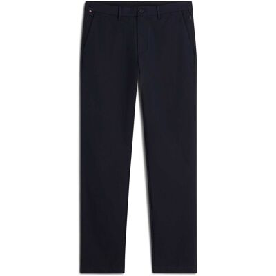 Tommy Hilfiger ανδρικό παντελόνι chino Slim Straight Fit - MW0MW43408 Σκούρο Μπλε 34W 32L Tommy Hilfiger ανδρικό παντελόνι chino Slim Straight Fit - MW0MW43408 Σκούρο Μπλε 34W 32L