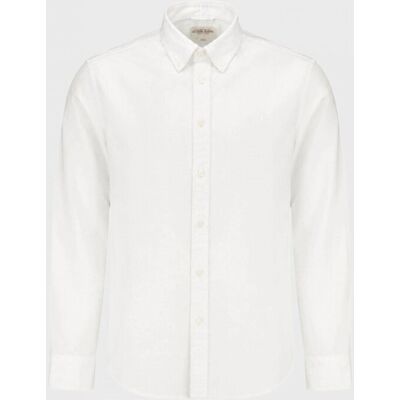 GUESS JEANS Guess ανδρικό πουκάμισο oxford button down με λογότυπο Regular Fit - M6YH04W2561 Λευκό L GUESS JEANS Guess ανδρικό πουκάμισο oxford button down με λογότυπο Regular Fit - M6YH04W2561 Λευκό L