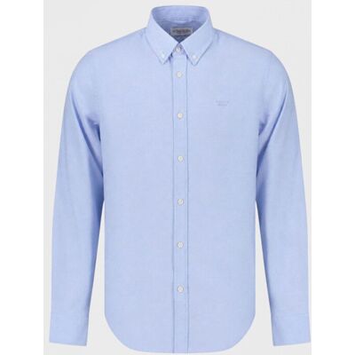 GUESS JEANS Guess ανδρικό πουκάμισο oxford button down με λογότυπο Regular Fit - M6YH04W2561 Μπλε Ανοιχτό M GUESS JEANS Guess ανδρικό πουκάμισο oxford button down με λογότυπο Regular Fit - M6YH04W2561 Μπλε Ανοιχτό M