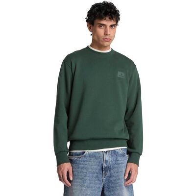 Timberland ανδρική μπλούζα φούτερ με logo patch Regular Fit "Silicon Badge" - TBC0YHBC3981 Πράσινο Σκούρο S Timberland ανδρική μπλούζα φούτερ με logo patch Regular Fit "Silicon Badge" - TBC0YHBC3981 Πράσινο Σκούρο S