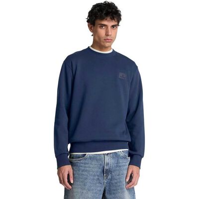 Timberland ανδρική μπλούζα φούτερ με logo patch Regular Fit "Silicon Badge" - TBC0YHBCAIH1 Μπλε S Timberland ανδρική μπλούζα φούτερ με logo patch Regular Fit "Silicon Badge" - TBC0YHBCAIH1 Μπλε S