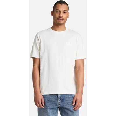Timberland ανδρικό T-shirt με logo patch Regular Fit "Silicon Badge" - TBC0YHBVCM91 Λευκό XXL Timberland ανδρικό T-shirt με logo patch Regular Fit "Silicon Badge" - TBC0YHBVCM91 Λευκό XXL