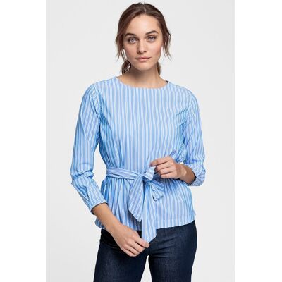Gant γυναικεία ριγέ μπλούζα με ζώνη Tech Prep™ Broadcloth - 4311074 40 Gant γυναικεία ριγέ μπλούζα με ζώνη Tech Prep™ Broadcloth - 4311074 40
