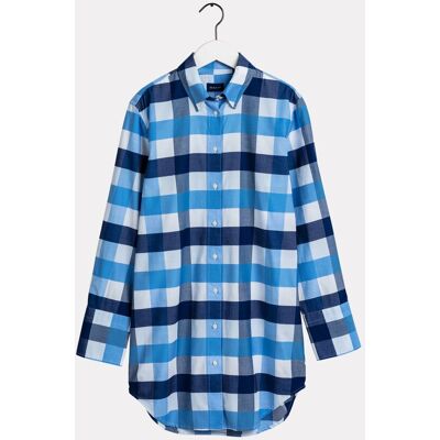 Gant γυναικεία καρό πουκαμίσα "Ocean Prep Gingham" - 4321034 Μπλε 40 Gant γυναικεία καρό πουκαμίσα "Ocean Prep Gingham" - 4321034 Μπλε 40