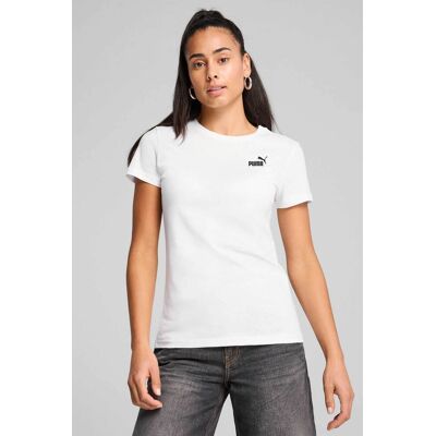 Puma γυναικείο T-shirt με λογότυπο Regular Fit "Essential" - 682372 Λευκό M Puma γυναικείο T-shirt με λογότυπο Regular Fit "Essential" - 682372 Λευκό M