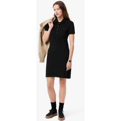 Lacoste γυναικείο mini φόρεμα πόλο πικέ με κεντημένο λογότυπο Slim Fit - EF5473 Μαύρο 40 Lacoste γυναικείο mini φόρεμα πόλο πικέ με κεντημένο λογότυπο Slim Fit - EF5473 Μαύρο 40