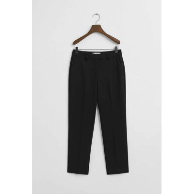 Gant γυναικείο παντελόνι υφασμάτινο Slim Fit - 4150363 Μαύρο 38 Gant γυναικείο παντελόνι υφασμάτινο Slim Fit - 4150363 Μαύρο 38