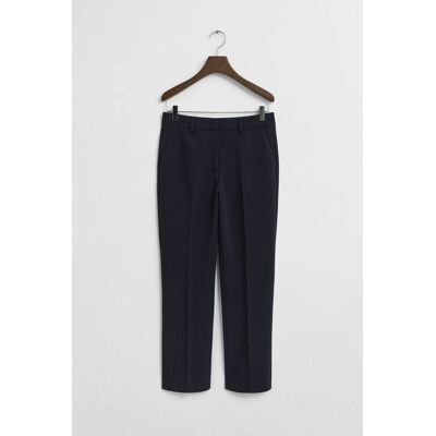 Gant γυναικείο παντελόνι υφασμάτινο Slim Fit - 4150363 Μπλε Σκούρο 38 Gant γυναικείο παντελόνι υφασμάτινο Slim Fit - 4150363 Μπλε Σκούρο 38