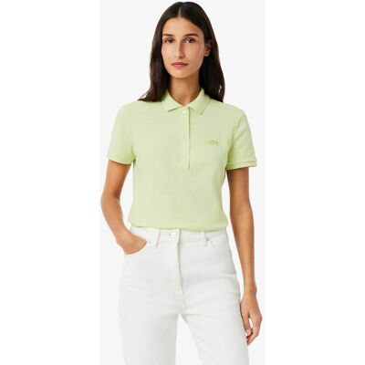 Lacoste γυναικεία μπλούζα πόλο πικέ κοντομάνικη με κεντημένο λογότυπο Slim Fit - PF5462 Πράσινο Lime 38 Lacoste γυναικεία μπλούζα πόλο πικέ κοντομάνικη με κεντημένο λογότυπο Slim Fit - PF5462 Πράσινο Lime 38